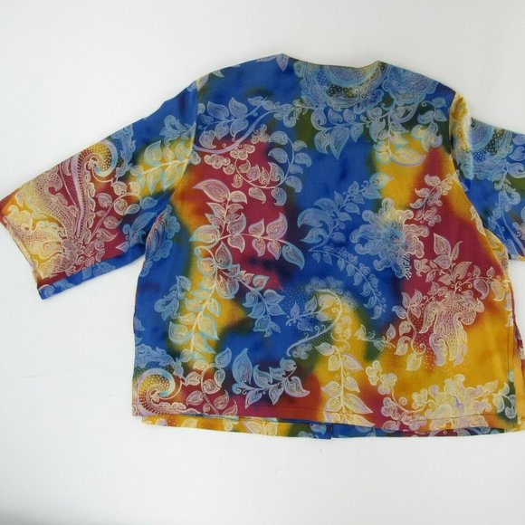 Marina Rinaldi Womens Silk Shirt - Picture 2 of 5